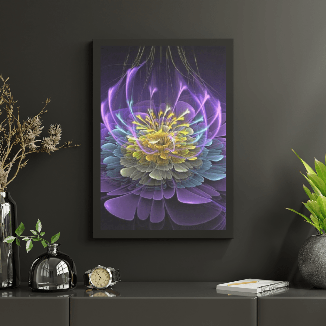 Diamantmaling Blomsterplade - SEOS Shop ®