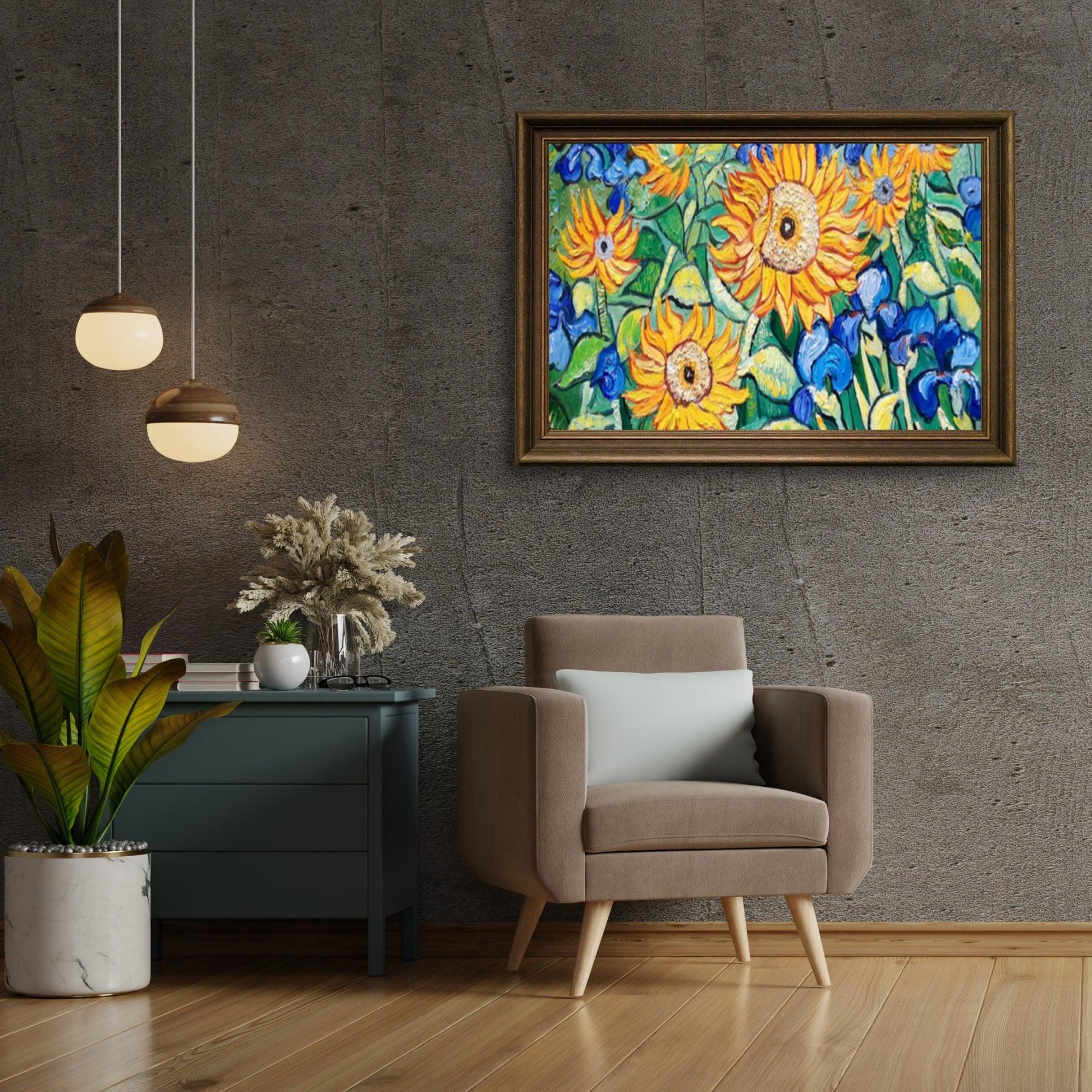 Diamantmaleri Blomster Van Gogh - SEOS Shop ®