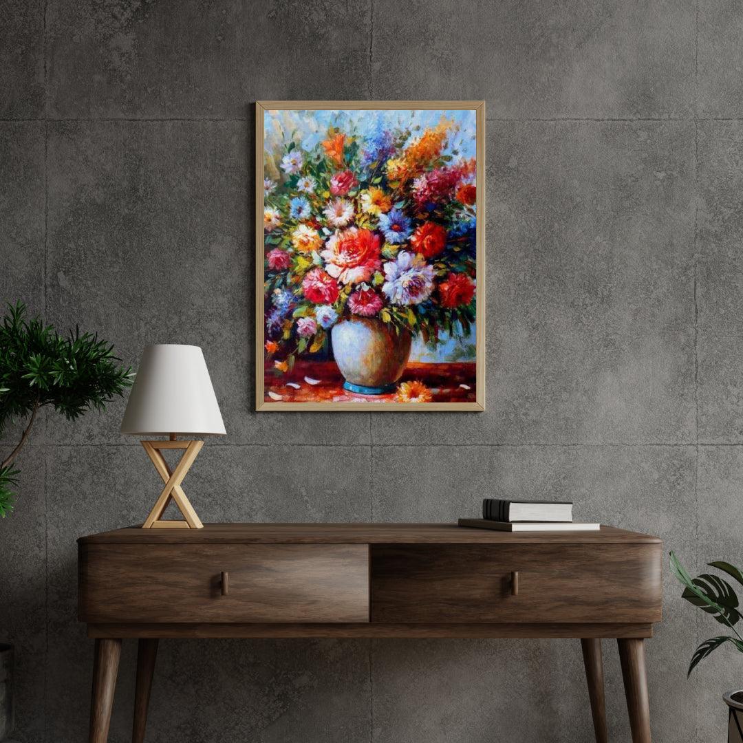 Diamantmaling Blomster i Vase - SEOS Shop ®