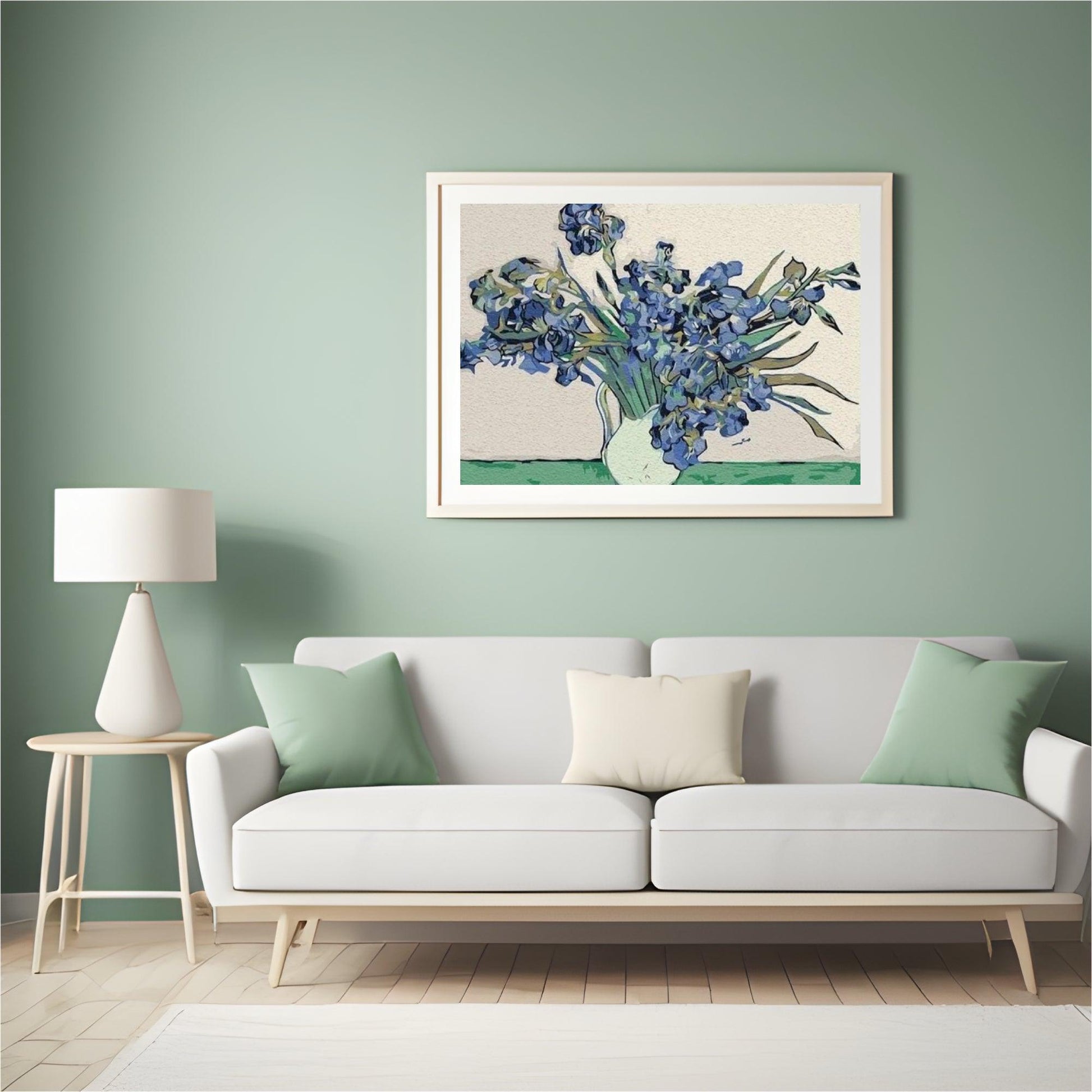 Diamantmaleri Blomster i vase Van Gogh - SEOS Shop ®