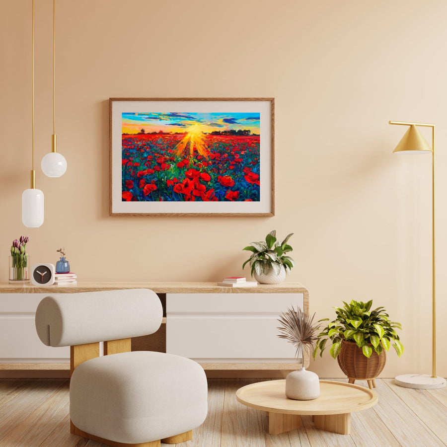 Diamantmaleri Blomstermark Paradis - SEOS Shop ®