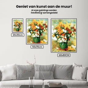 Diamantmaling Buket af krysantemum - SEOS Shop ®