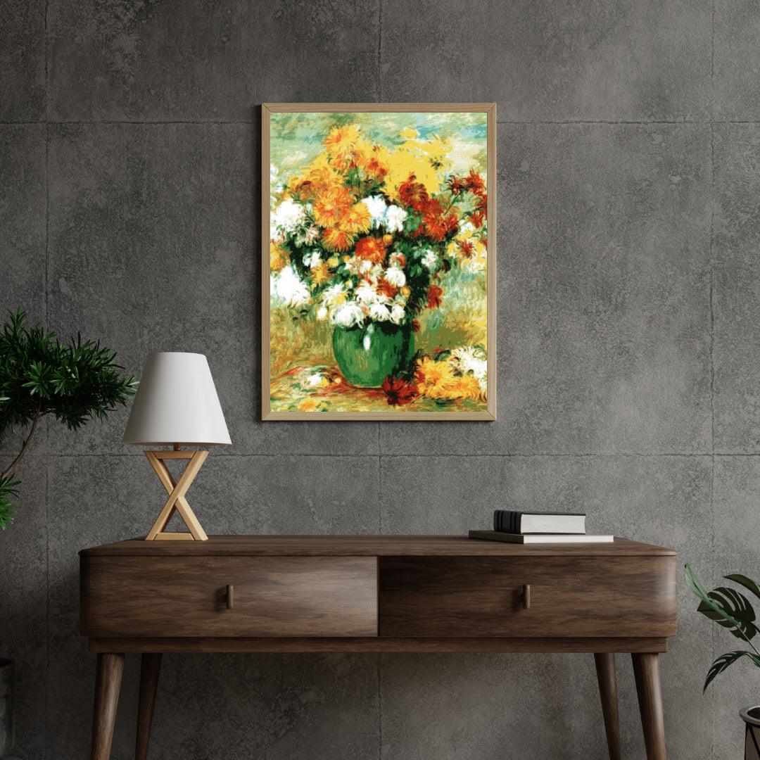 Diamantmaling Buket af krysantemum - SEOS Shop ®