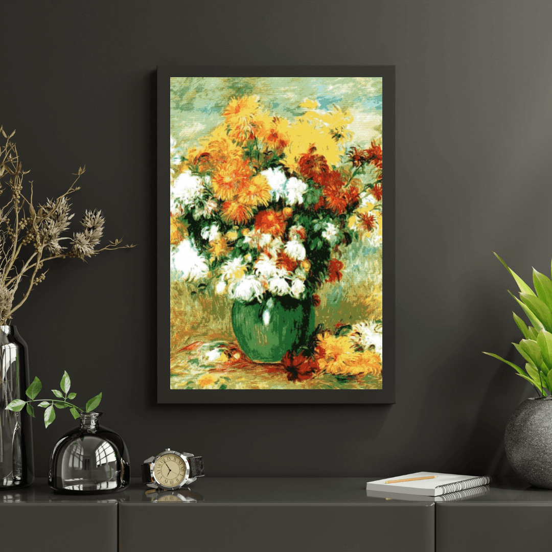 Diamantmaling Buket af krysantemum - SEOS Shop ®