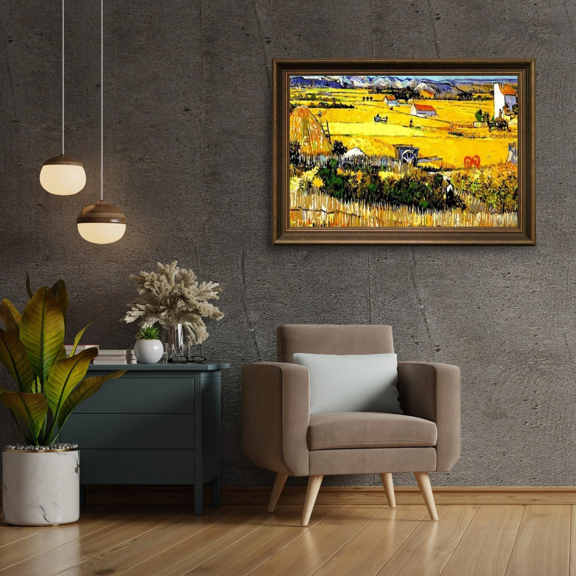 Diamantmaleri Landmand Landskab Van Gogh - SEOS Shop ®