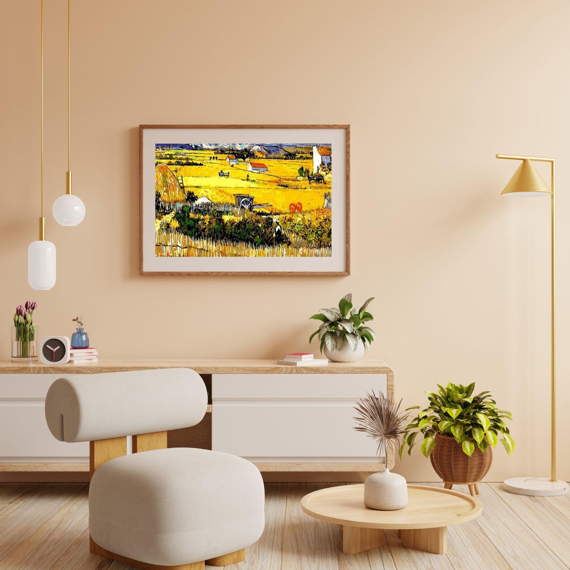 Diamantmaleri Landmand Landskab Van Gogh - SEOS Shop ®
