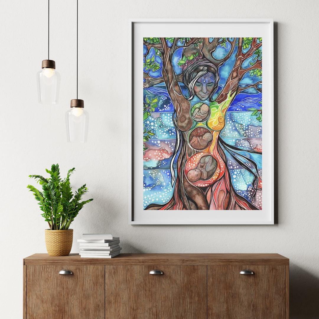 Diamantmaling Livets Træ - SEOS Shop ®