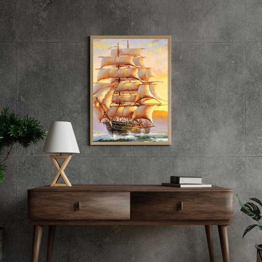 Diamantmaling Båd - SEOS Shop ®