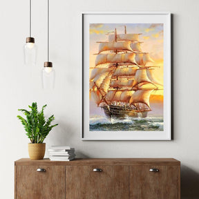 Diamantmaling Båd - SEOS Shop ®