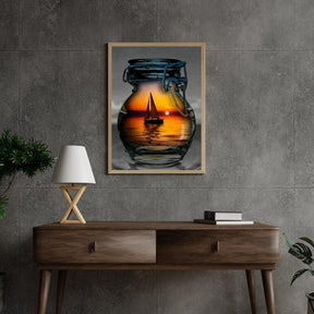 Diamantmaling Båd i lampen - SEOS Shop ®