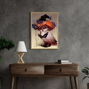 Diamantmaling Vred Ugle med Halloween - SEOS Shop ®