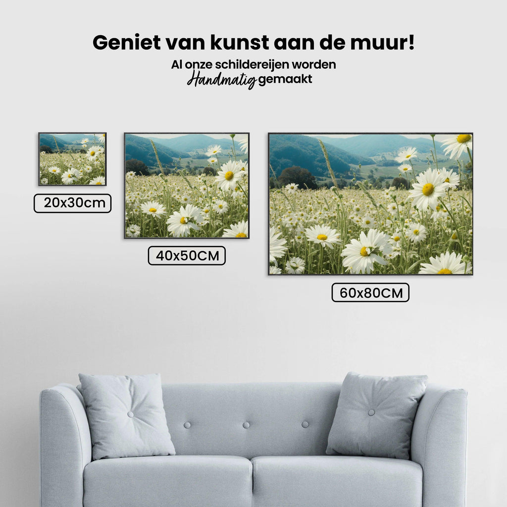 Diamantmaleri Margueritblomst - SEOS Shop ®