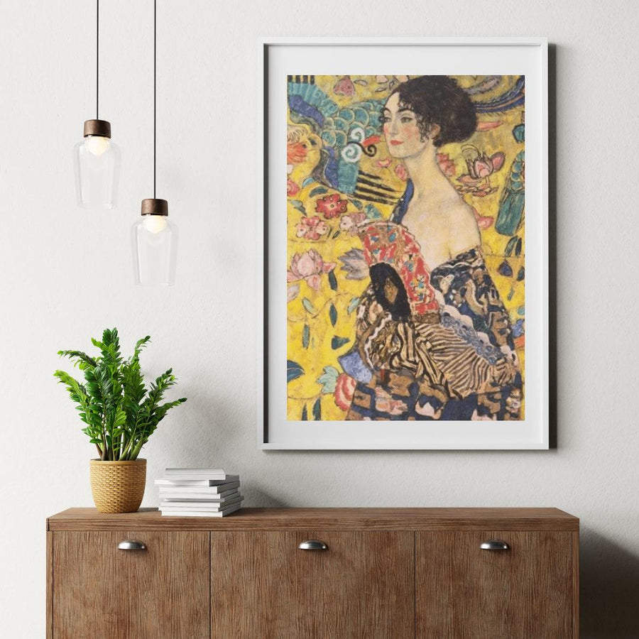 Diamantmaling Kvinde med Vifte - SEOS Shop ®