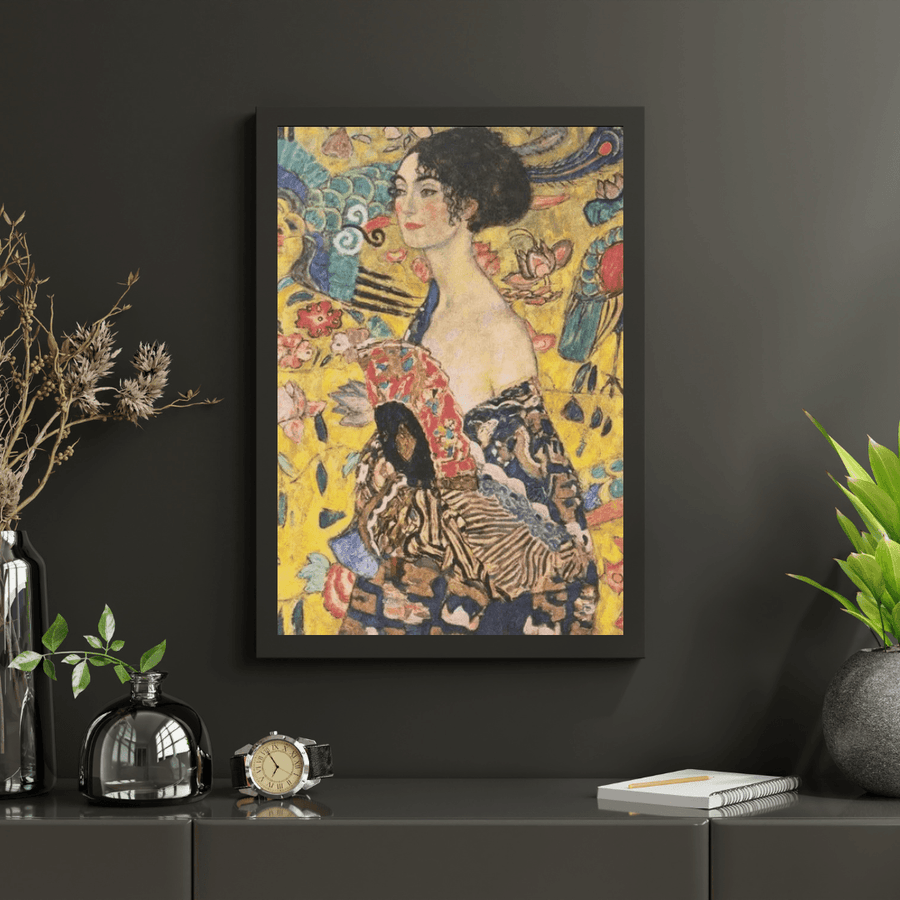 Diamantmaling Kvinde med Vifte - SEOS Shop ®