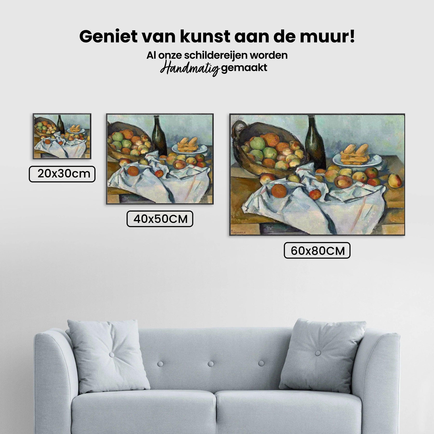 Diamantmaleri Kurven med æbler (1893) - SEOS Shop ®