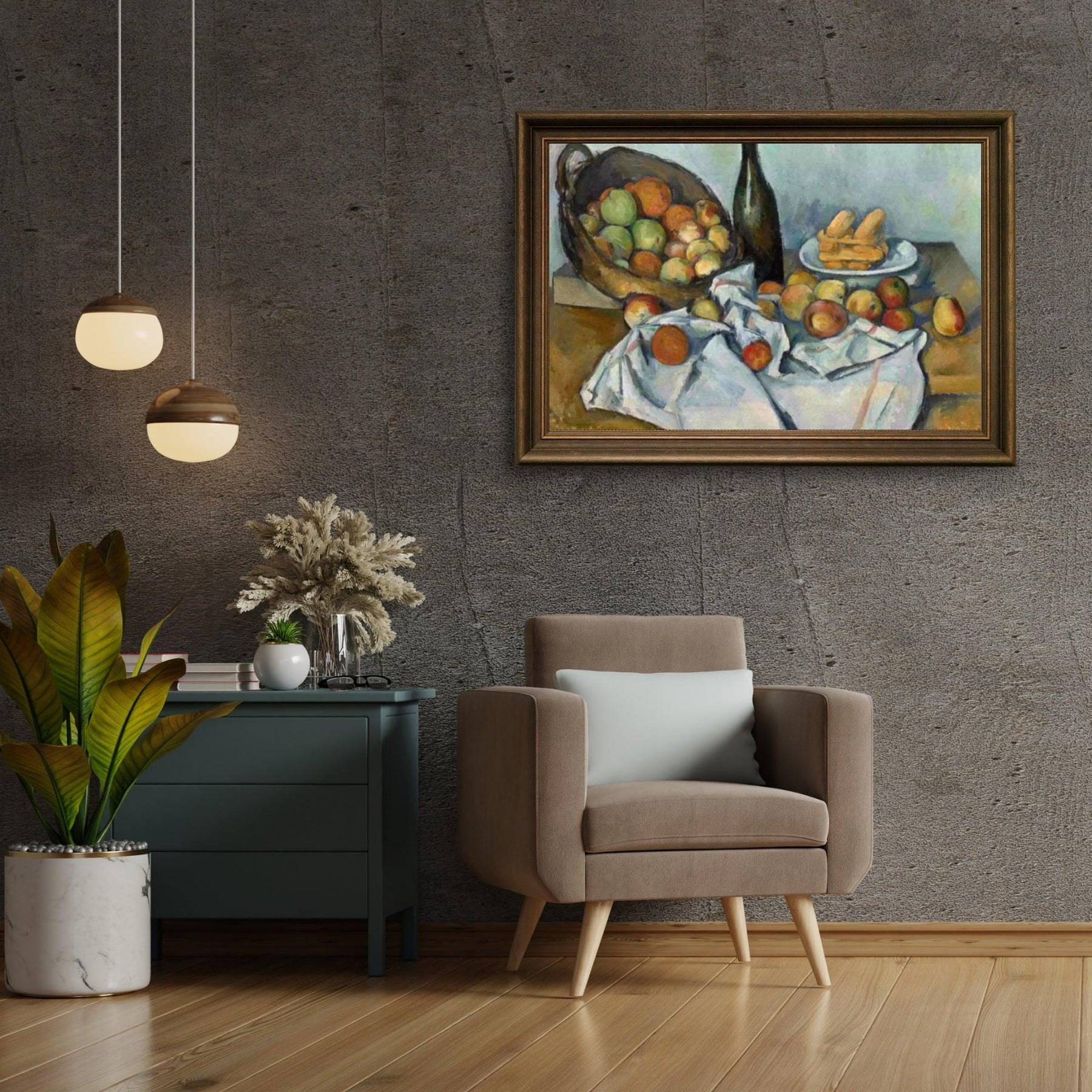 Diamantmaleri Kurven med æbler (1893) - SEOS Shop ®