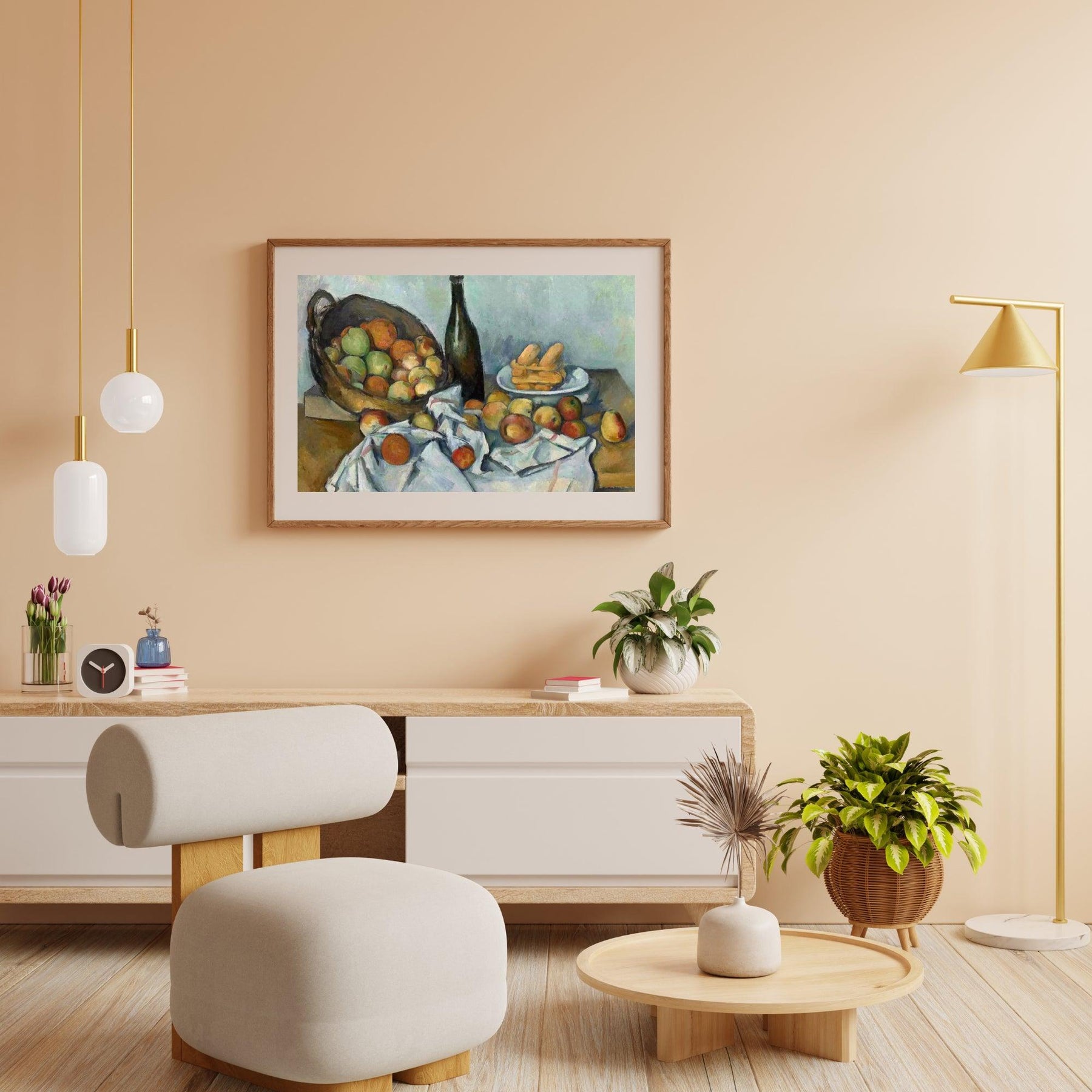 Diamantmaleri Kurven med æbler (1893) - SEOS Shop ®