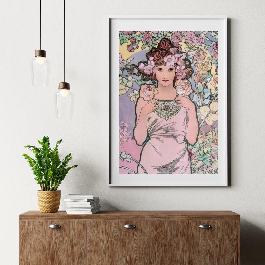 Diamantmaling Rosen (1898) - SEOS Shop ®