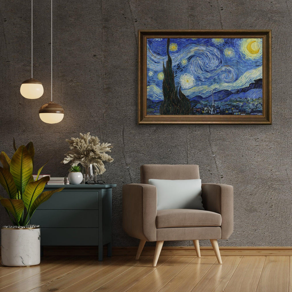 Diamantmaleri Stjernenat - Vincent van Gogh - SEOS Shop ®
