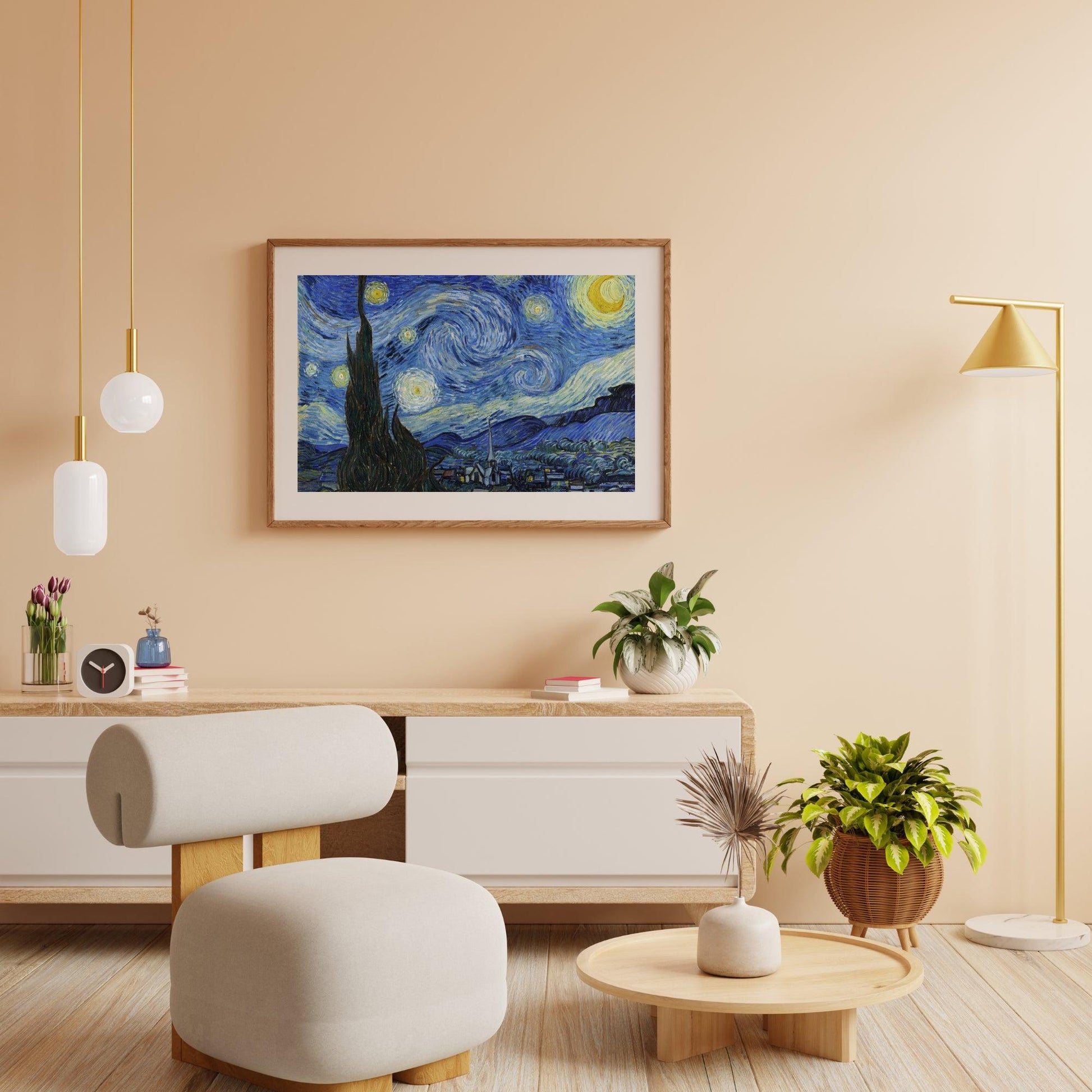 Diamantmaleri Stjernenat - Vincent van Gogh - SEOS Shop ®