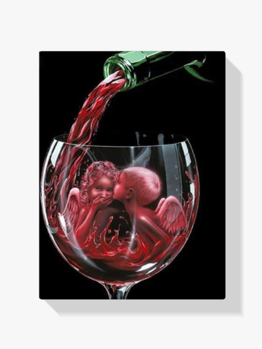 Diamantmaling Englekys - SEOS Shop ®