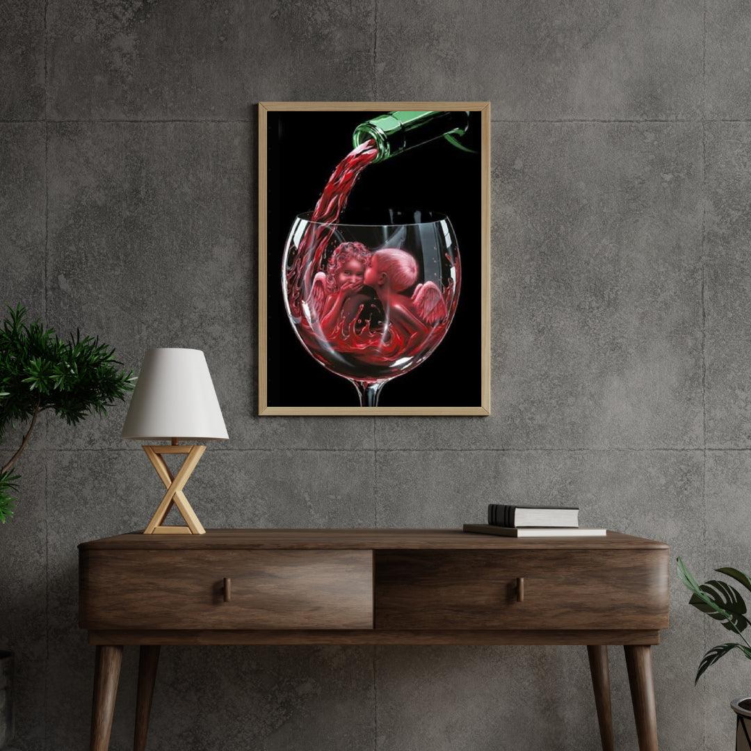 Diamantmaling Englekys - SEOS Shop ®