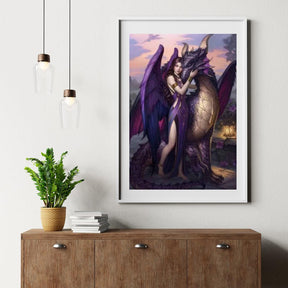 Diamantmaling Fe med Drage - SEOS Shop ®