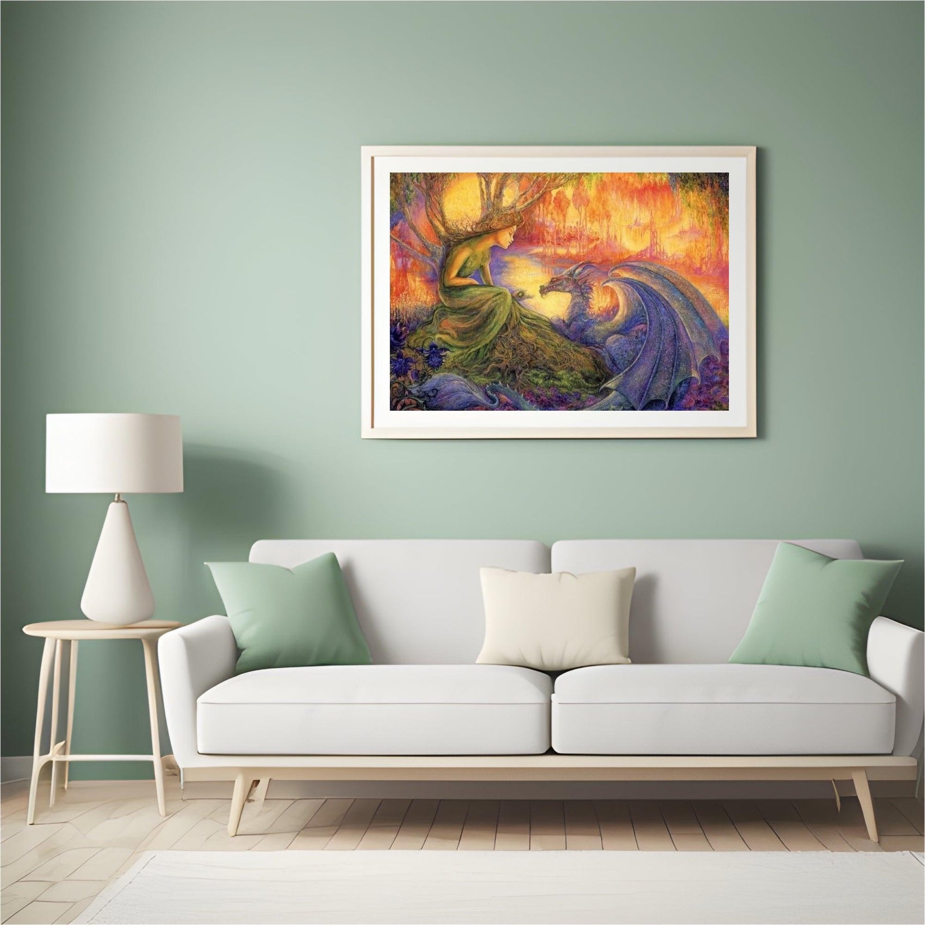 Diamantmaling fe møder drage - SEOS Shop ®