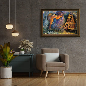 Diamantmaling Feer i den magiske båd - SEOS Shop ®