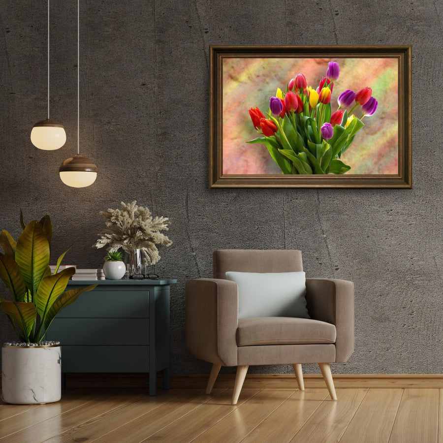 Diamantmaling Farvede Tulipaner - SEOS Shop ®