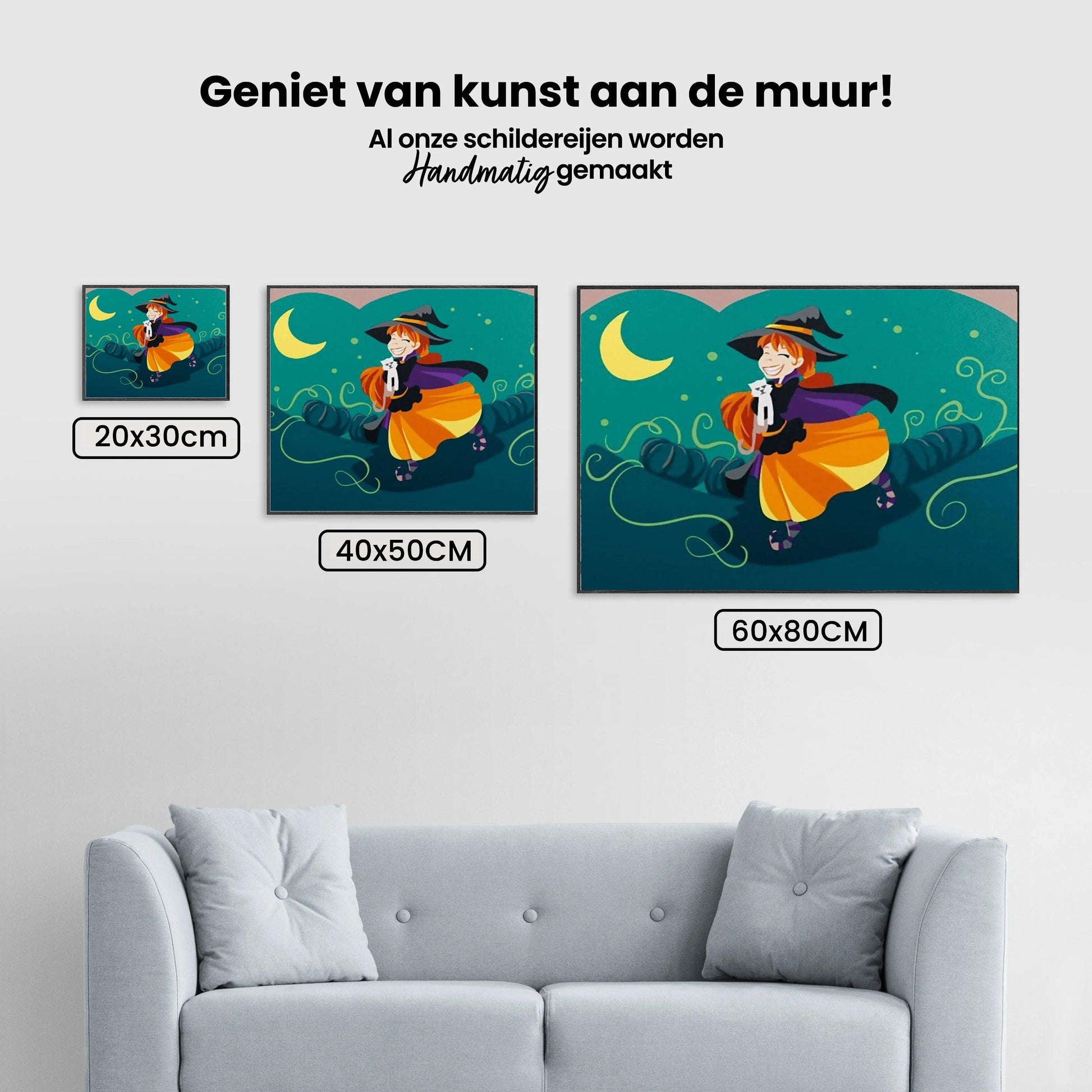 Diamantmaleri Glad, god lille heks - SEOS Shop ®