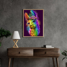 Diamantmaleri Sjov Lama - SEOS Shop ®