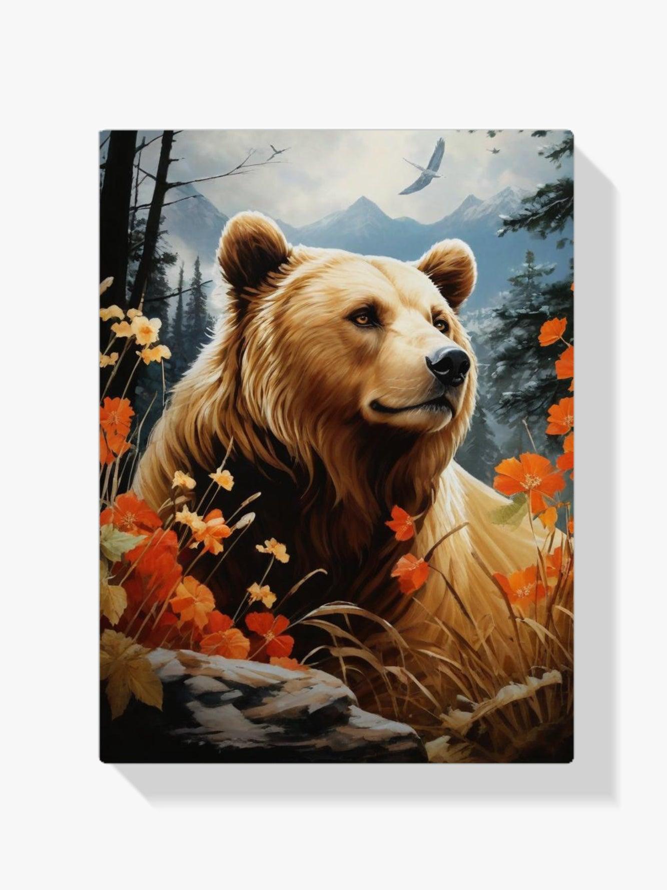 Diamantmaling Grizzlybjørn - SEOS Shop ®