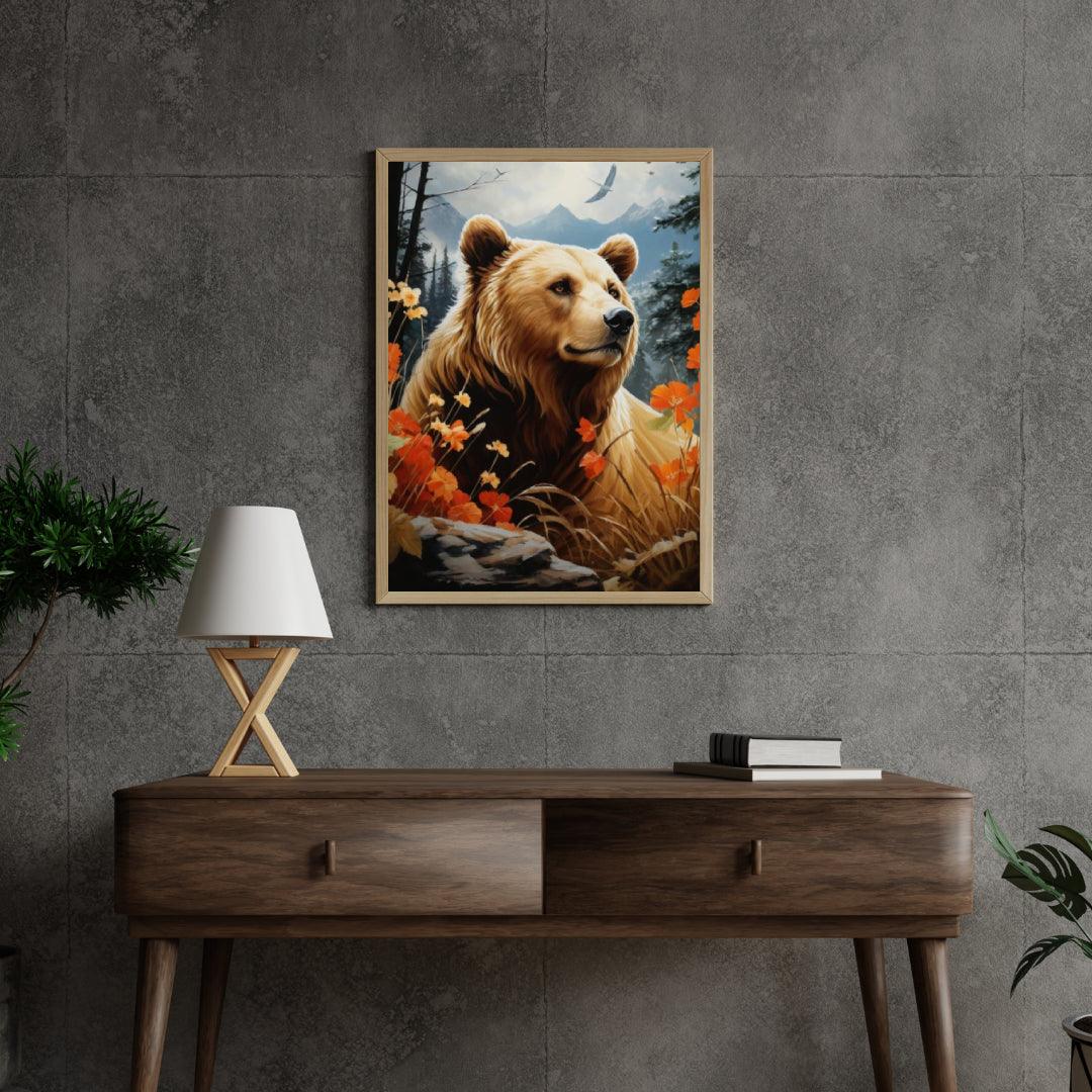 Diamantmaling Grizzlybjørn - SEOS Shop ®