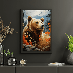 Diamantmaling Grizzlybjørn - SEOS Shop ®
