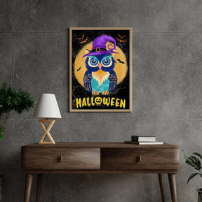 Diamantmaleri Halloween Ugle - SEOS Shop ®