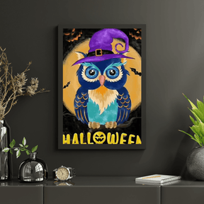 Diamantmaleri Halloween Ugle - SEOS Shop ®