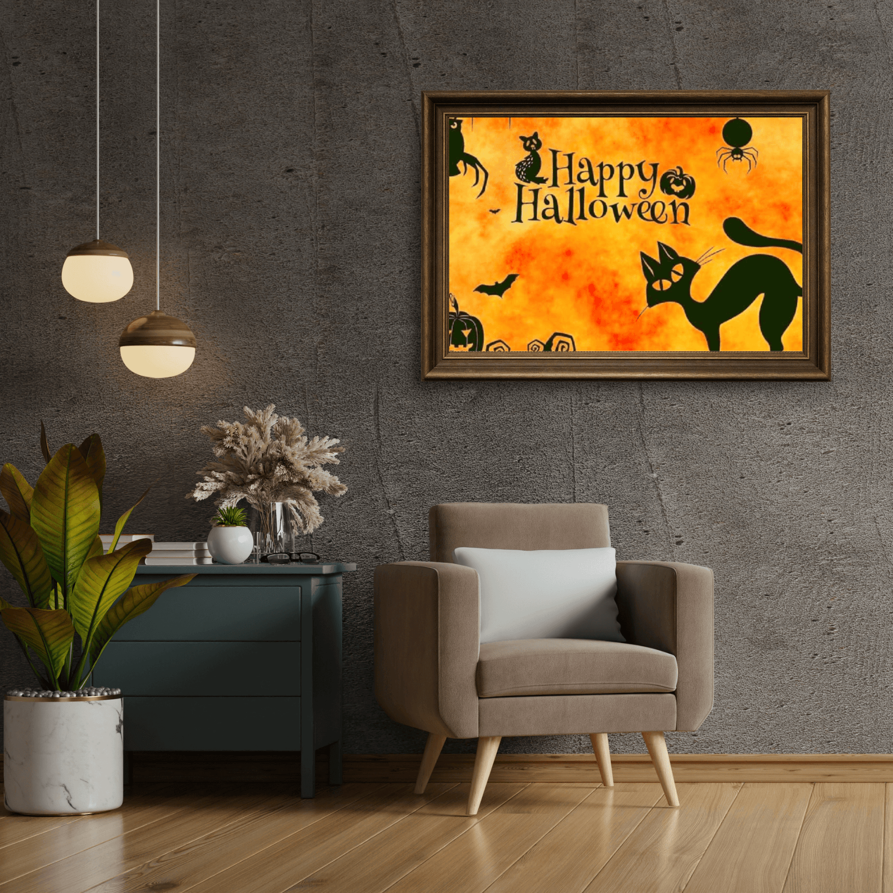 Diamantmaleri Glædelig Halloween - SEOS Shop ®