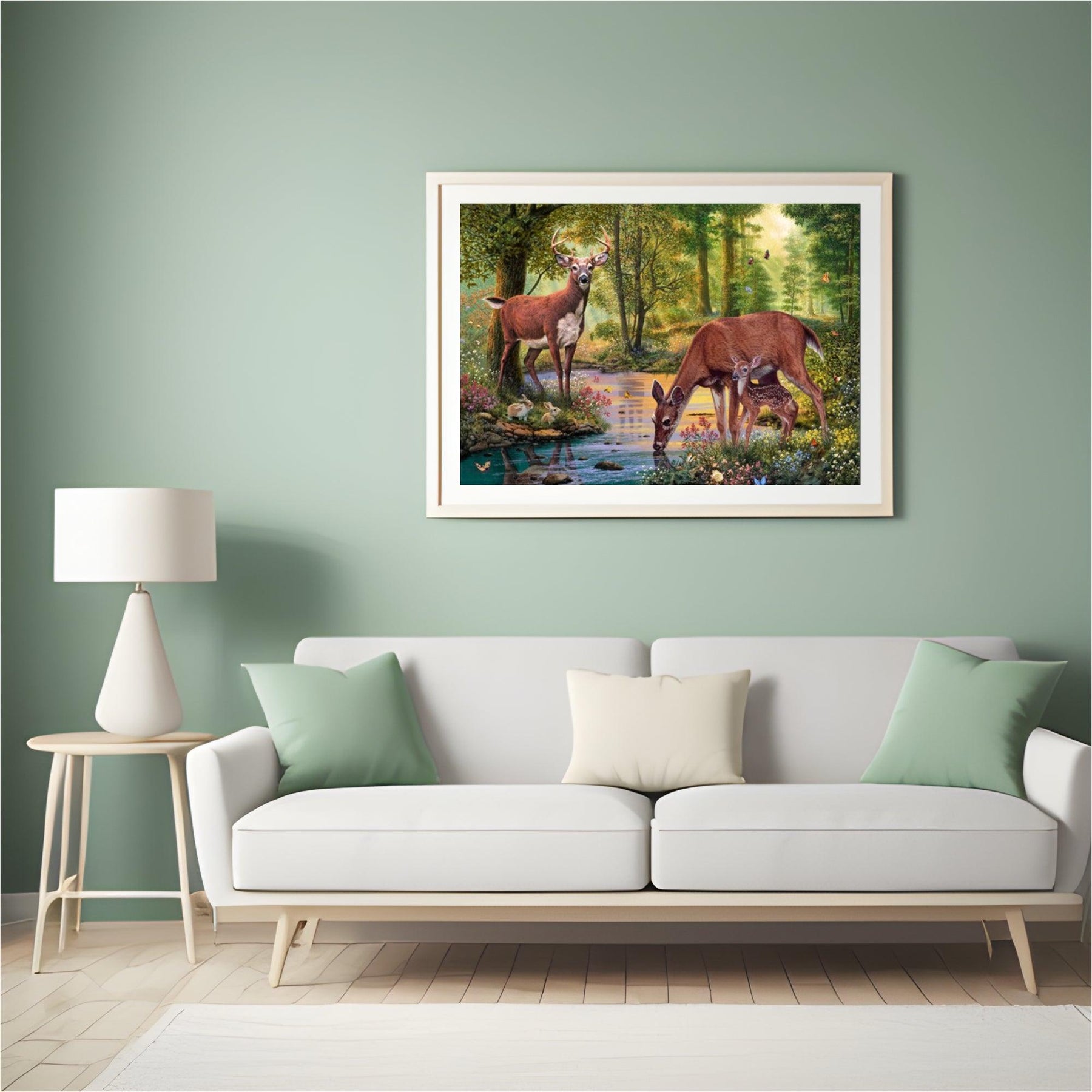 Diamantmaling Hjort Drikkevand - SEOS Shop ®