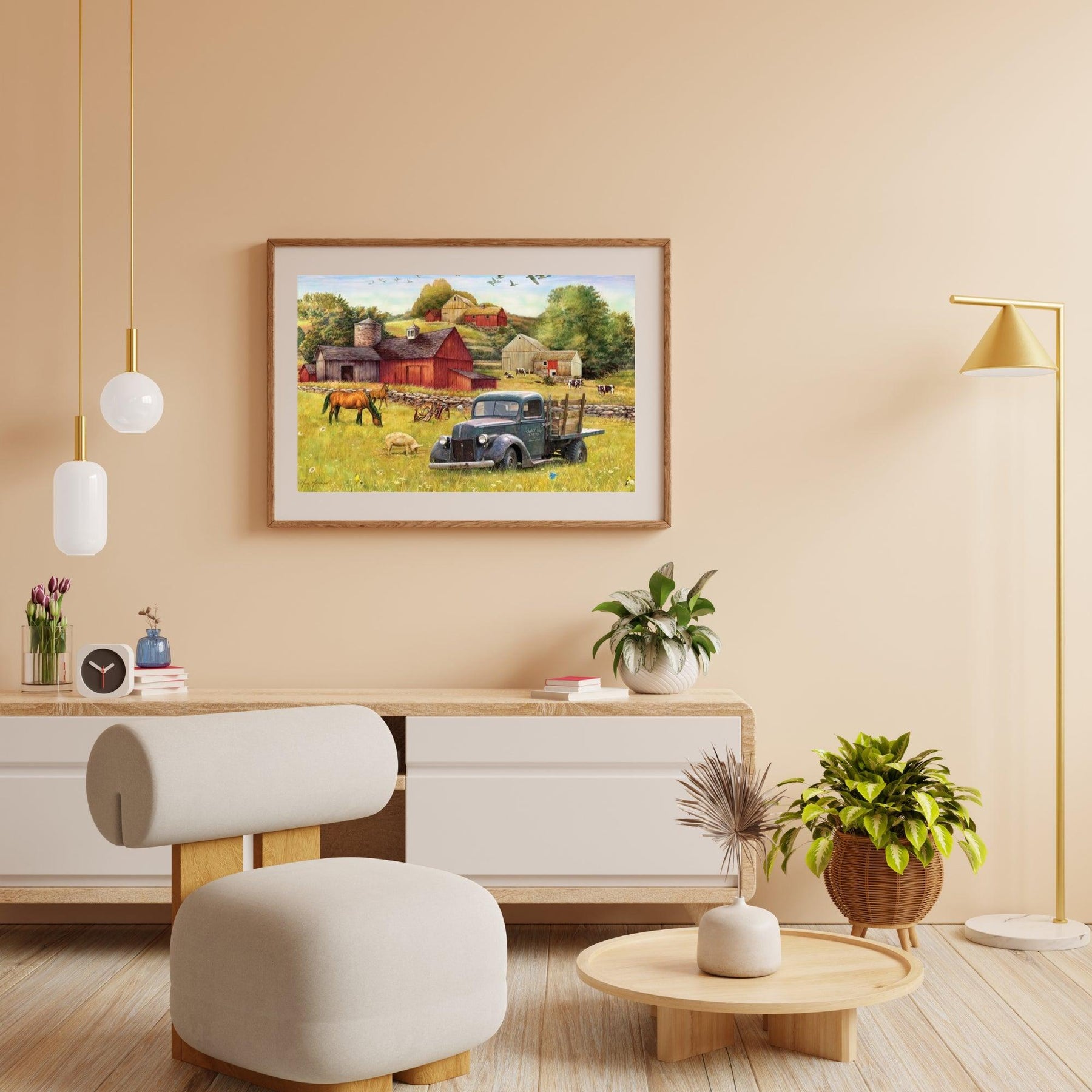 Diamantmaling Bondegårdsliv - SEOS Shop ®