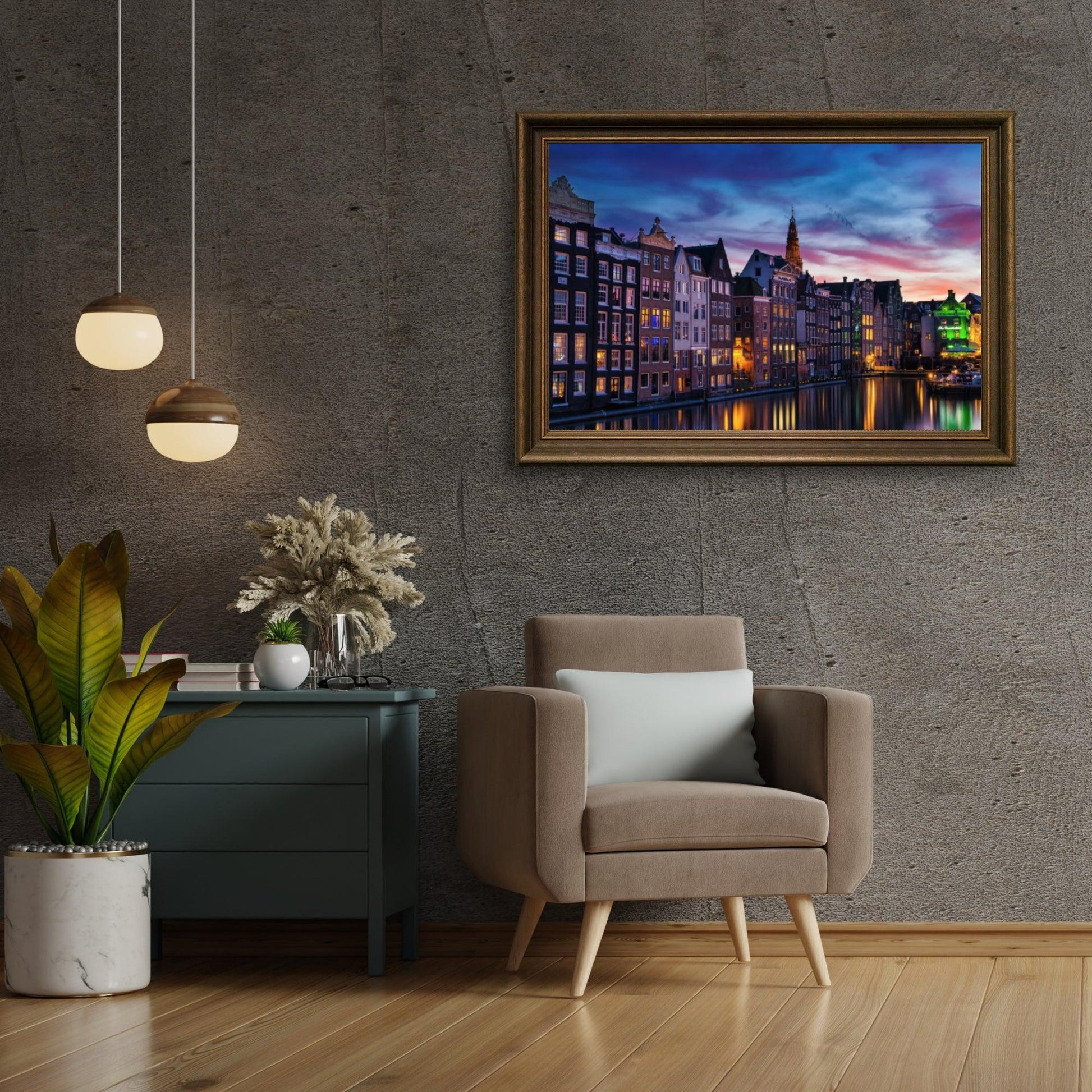 Diamantmaleri Hollandsk By Nat - SEOS Shop ®