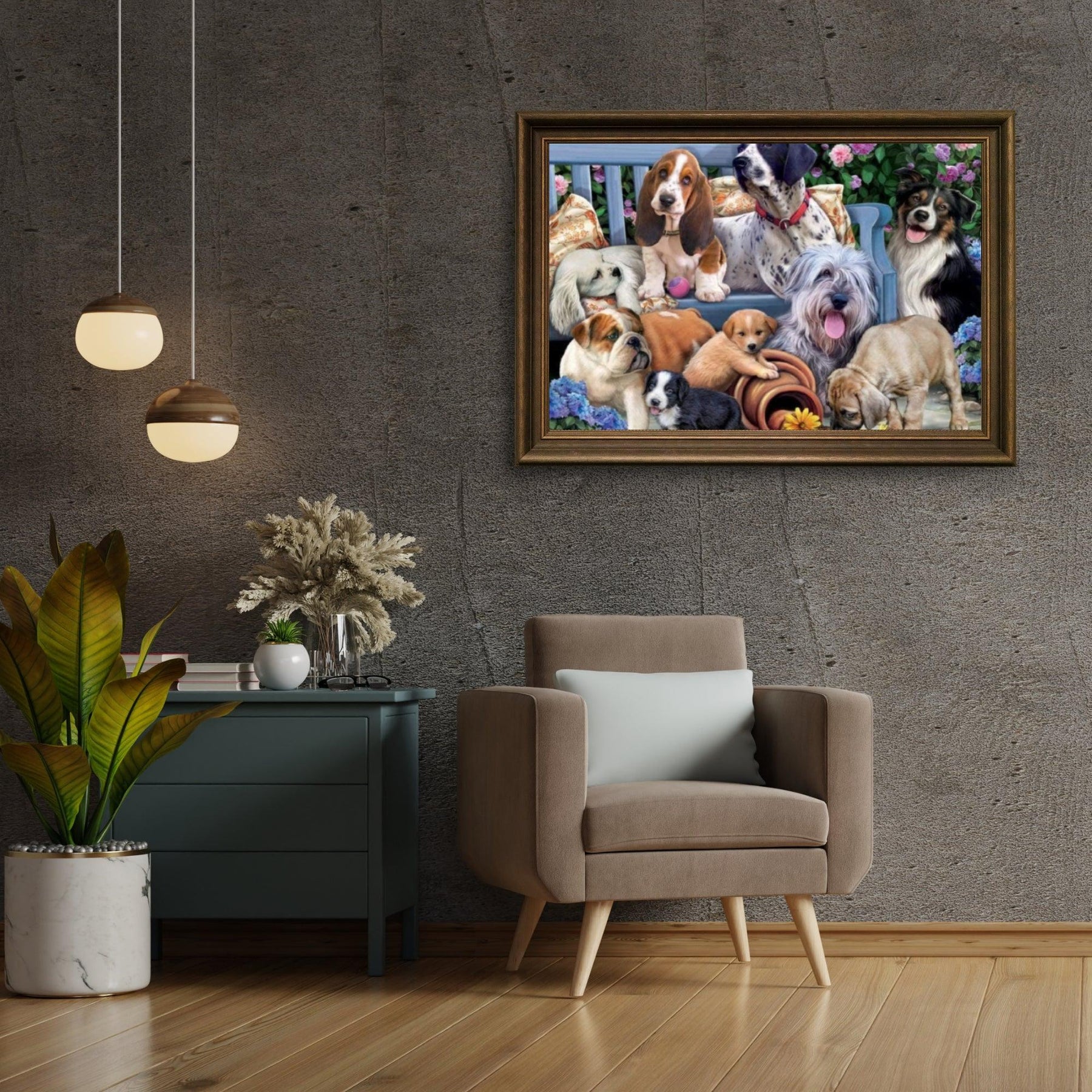 Diamantmaling Hundegrupper - SEOS Shop ®