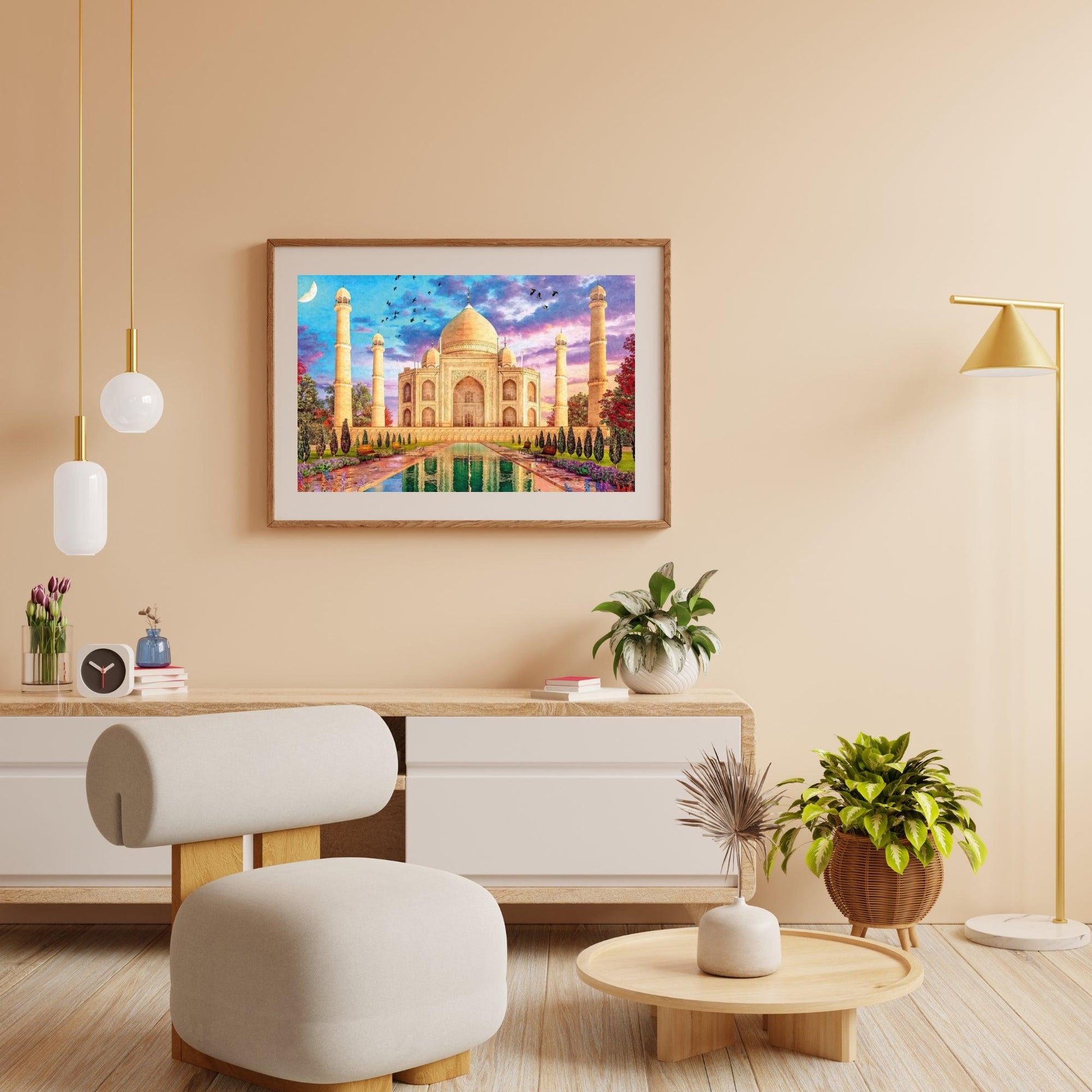 Diamantmaleri Indisk Taj Mahal - SEOS Shop ®