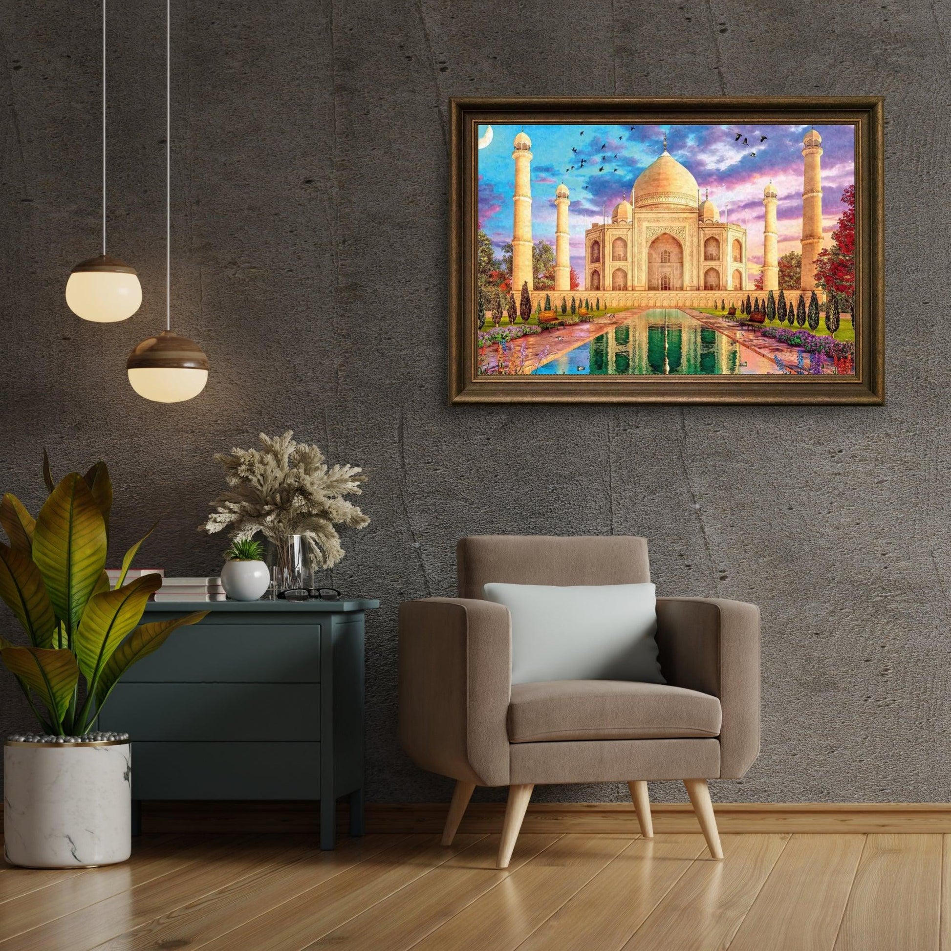 Diamantmaleri Indisk Taj Mahal - SEOS Shop ®