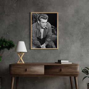 Diamantmaleri James Dean sort-hvid - SEOS Shop ®