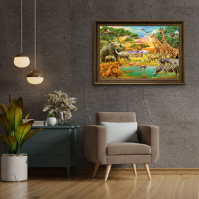 Diamantmaling Jungledyr – SEOS Shop ®