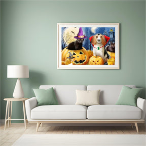 Diamantmaling Kat og Hund - SEOS Shop ®