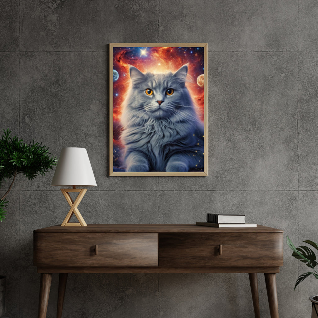 Diamantmaling Kat i rummet - SEOS Shop ®