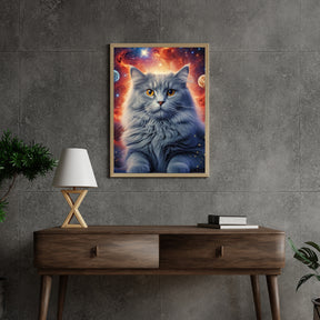 Diamantmaling Kat i rummet - SEOS Shop ®