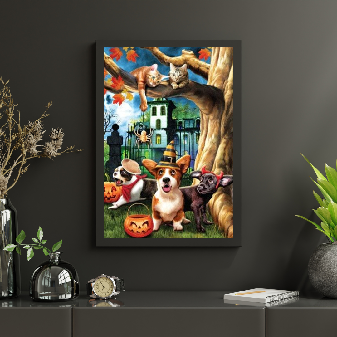 Diamantmaling Katte og Hunde - SEOS Shop ®